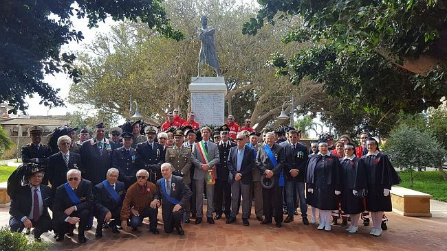 Il 4 novembre a Campobello, celebrazioni per la “Giornata dell’Unità Nazionale e delle Forze Armate” con la Fanfara dei Bersaglieri