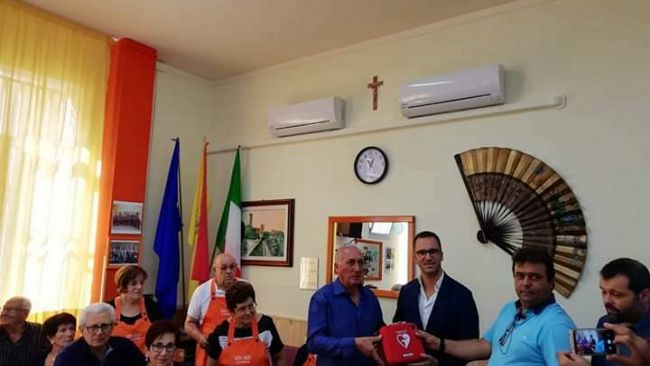 Valderice, un defibrillatore per il Centro Polivalente