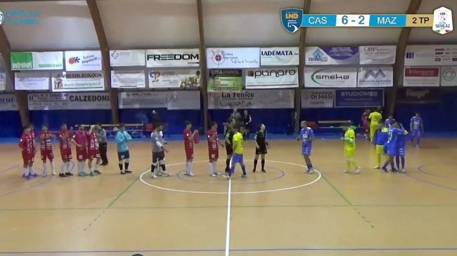 Il Futsal Mazara sconfitto 6-2 a Castellana Grotte. Chiuso male un seppur magico 2024   