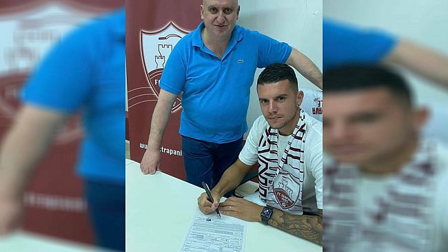 FC Trapani 1905, firma l'attaccante Alessandro Gatto