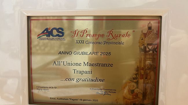 L'Unione Maestranze alla premiazione de 