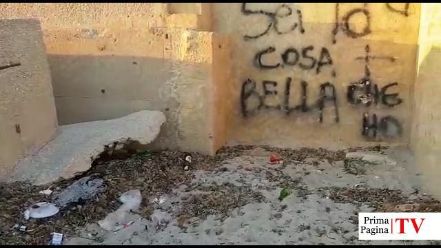 VIDEO – Mazara, Spiaggia di San Vito sporca ed abbandonata