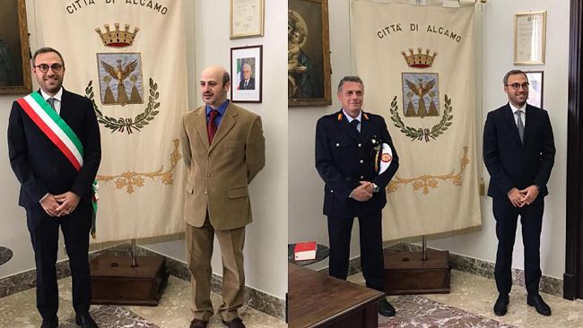 Alcamo, insediati comandante della Polizia e dirigente della direzione 6