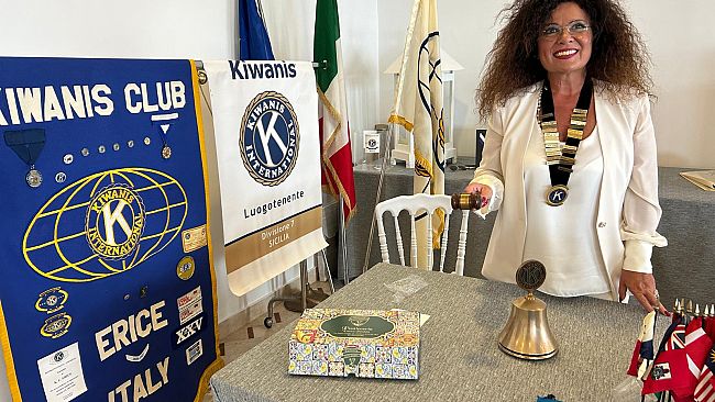 Il Kiwanis Club di Erice conferma presidente Antonietta Calamia fino al 2028 