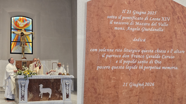 ​Mazara, Santa Gemma celebra il 1° anniversario della Dedicazione della Chiesa e della Consacrazione dell’Altare