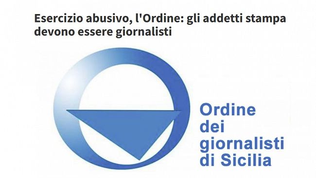 L'Ordine contro l'esercizio abusivo della professione di giornalista