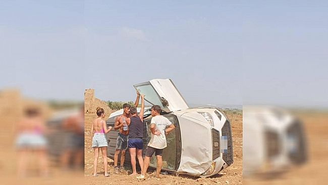 Auto si ribalta sulla Sp per Triscina