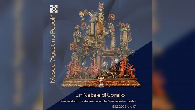 Trapani, rivive il capolavoro in corallo: sabato 13 dicembre la presentazione del presepe settecentesco restaurato