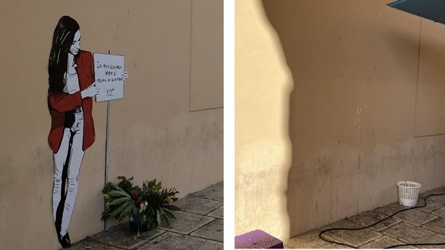 Marsala, la verità, imbarazzante, sulla rimozione del murales di Marisa Leo