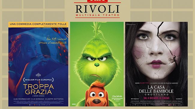 Programmazione della settimana Multisala Rivoli