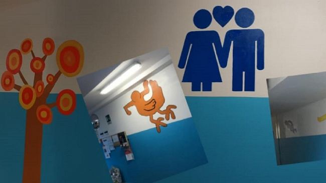 Al Liceo Scientifico Michele Cipolla i muri non dividono ma  raccontano