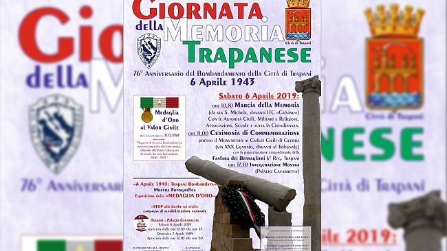 Tutto pronto per la “Giornata della memoria Trapanese”. Ecco il programma…