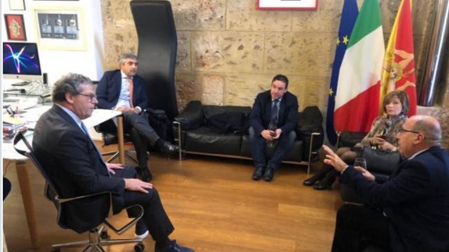 Incontro Scilla-Miccicchè su problemi e prospettive di Salaparuta e di tutta la Valle del Belice”
