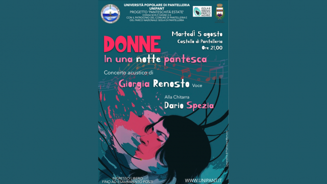 Pantelleria, il 5 agosto l'evento 
