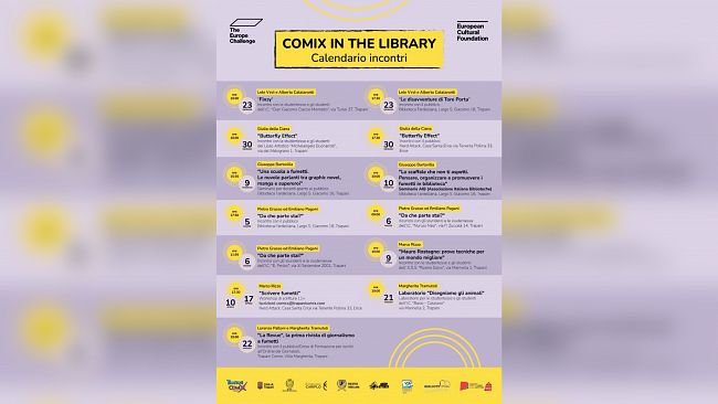 “Comix in the Library”: da gennaio a maggio un percorso di avvicinamento alla lettura attraverso il fumetto