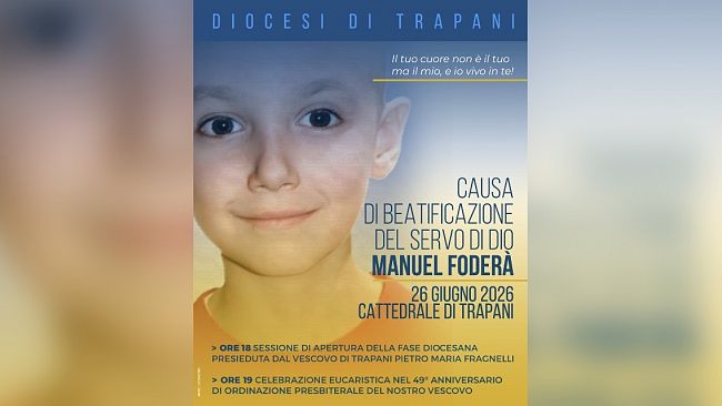 Manuel Foderà verso la beatificazione: il 26 giugno a Trapani l'apertura ufficiale della fase diocesana