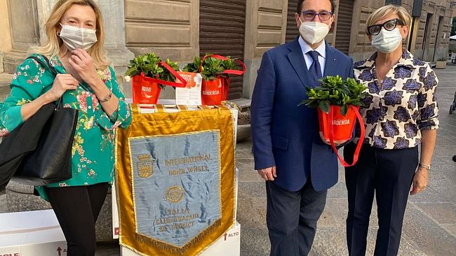 L'Inner Wheel ha aderito alla settimana nazionale della Sclerosi Multipla