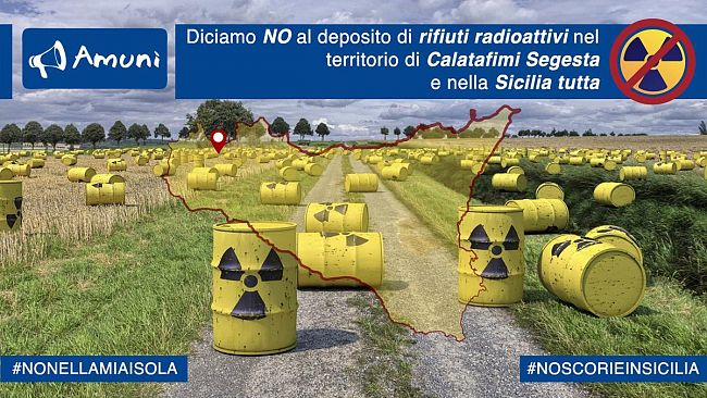 Rifiuti radioattivi in Sicilia, da Calatafimi-Segesta parte petizione online contro il progetto