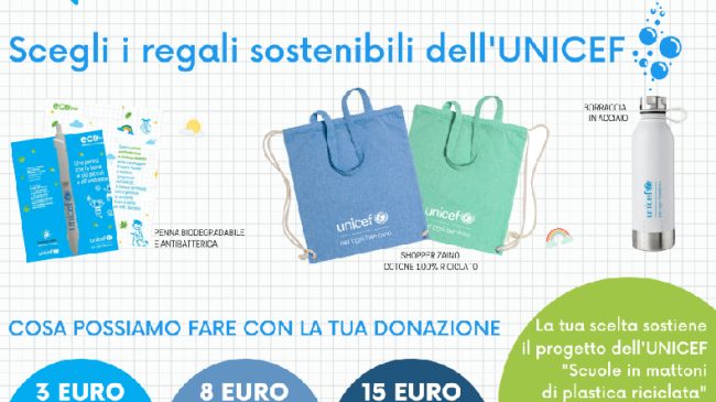 ​Unicef. Al via la campagna 