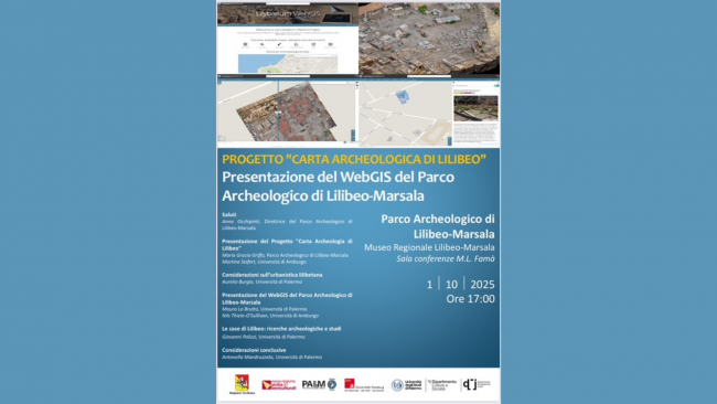 ​Marsala, il 1° ottobre la presentazione del progetto “Carta archeologica di Lilibeo”