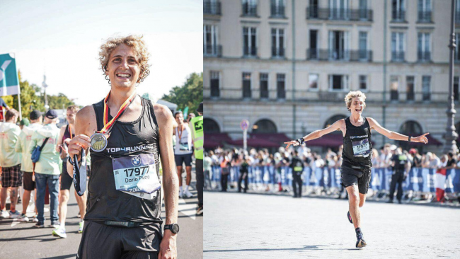 Il pantesco Dario Ferrante si classifica secondo tra gli italiani alla Maratona di Berlino