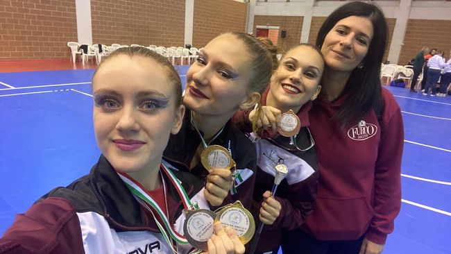 Twirling, titolo italiano e finale mondiale per le atlete della Venus