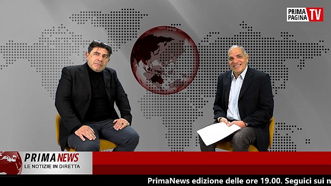 Prima news. 12 febbraio: ospite il giornalista Francesco Mezzapelle