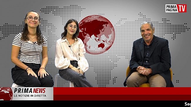 PrimaNews. 11 Ottobre: ospiti Miriam Malla e Giulia Zerillo studentesse del Liceo 