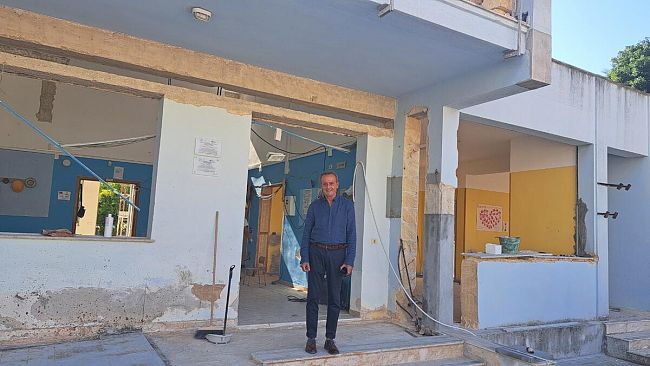 Trapani, riaprono i cantieri della scuola materna 