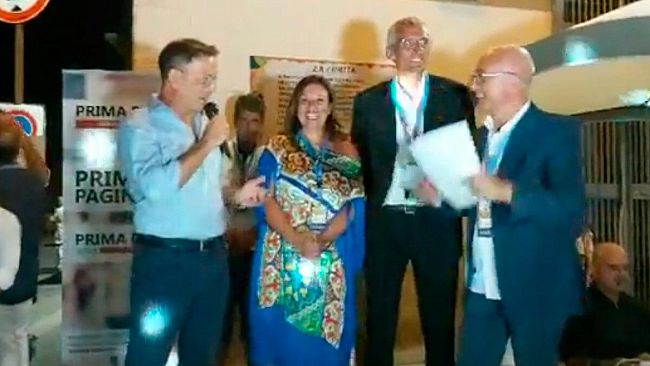 VIDEO – Stelle sul Mazzaro 2019 – Il saluto del Sindaco Quinci