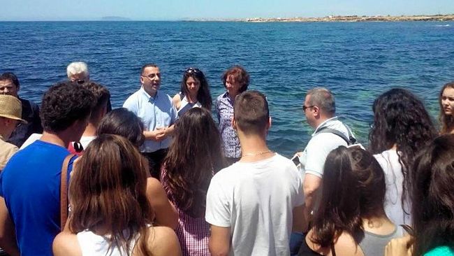 Scolaresca bulgara in visita a Petrosino