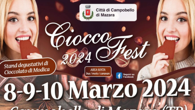   Campobello, tutto pronto per la 1ᵃ edizione del “Cioccofest”