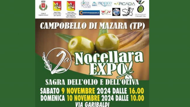 Campobello nel week-end la seconda edizione dell'Expo nocellara 