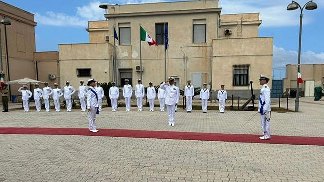 Passaggio di consegne al Comando dell’Ufficio Circondariale Marittimo di Marsala
