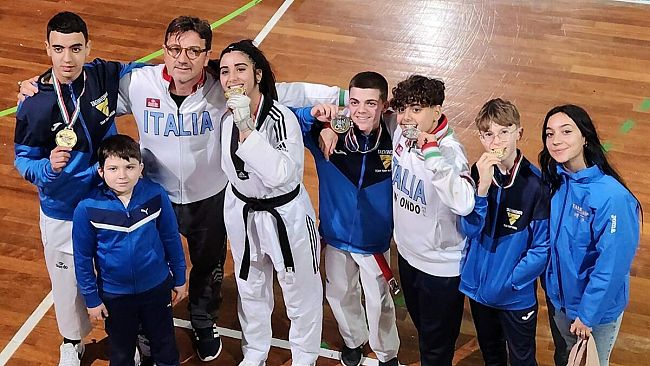 La Taekwondo Taegym Academy conquista 3 ori 4 argenti e 3 bronzi