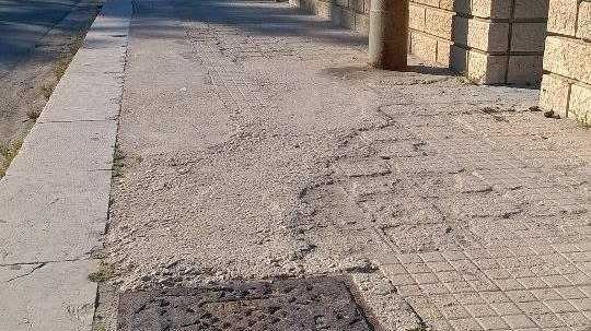 La Grutta (M5S) richiede intervento per la sicurezza nel marciapiede del Lungomare San Vito