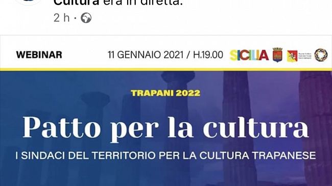 Mazara aderisce al Patto per la Cultura Trapanese