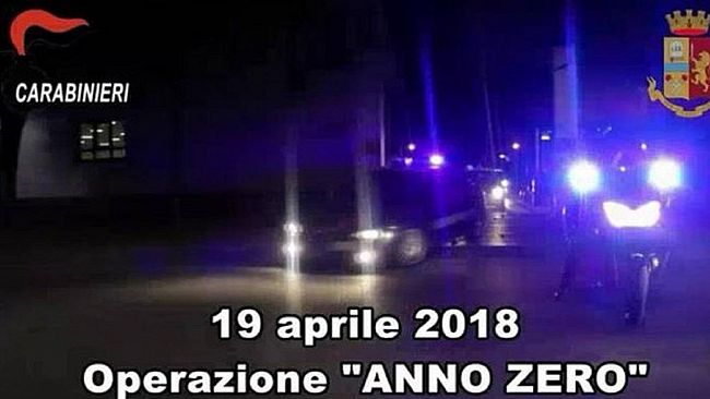 Operazione Anno Zero, i nomi degli arrestati