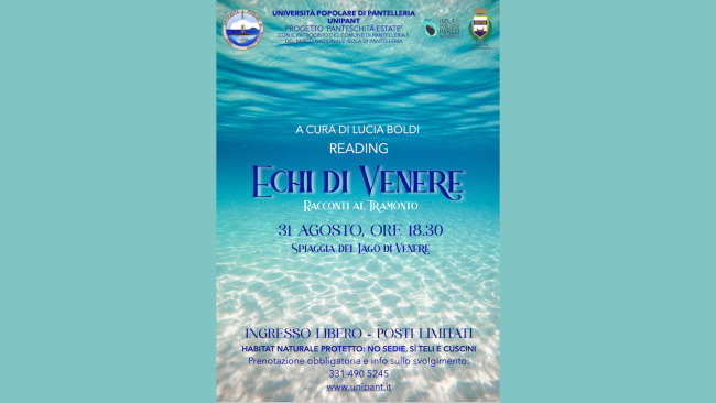 Pantelleria, il 31 agosto 