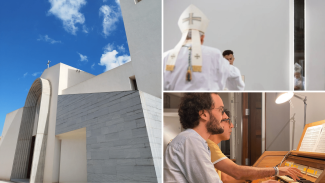 Erice Casa Santa. Anniversario dedicazione e inaugurazione nuovo organo