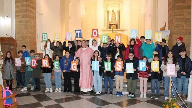 Mazara, la comunità di Santa Maria di Gesù da il bentornato a padre Giuseppe Lupo