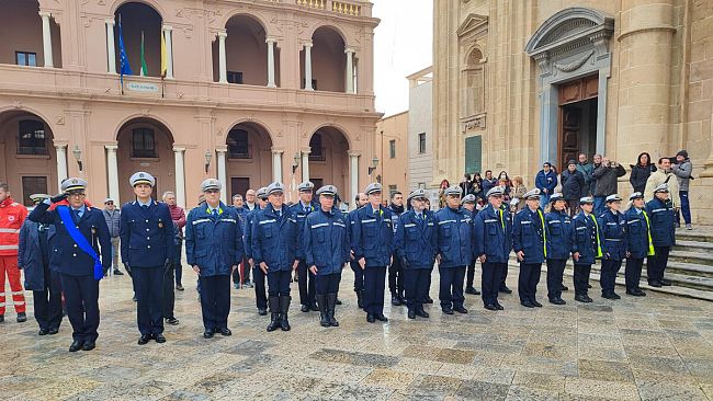 Marsala, celebrata oggi la festa della Polizia Municipale