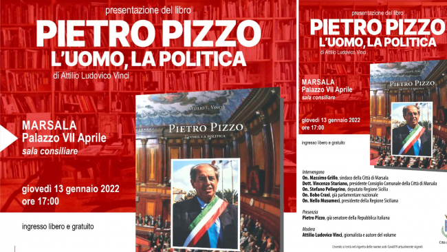 Marsala, si presenta il libro su Pietro Pizzo