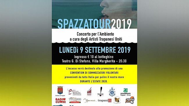 Trapani, il 9 settembre un concerto per l’ambiente
