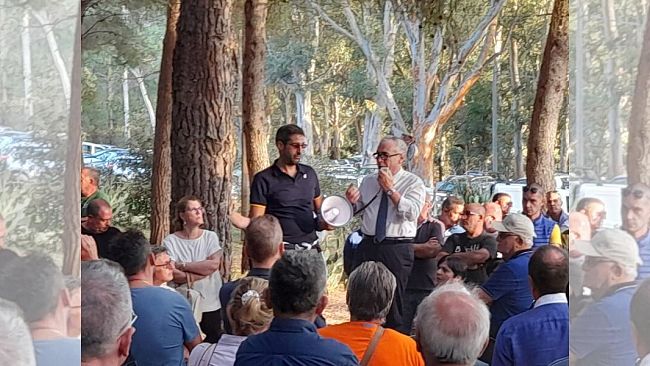 Protesta degli olivicoltori del Belice: il sindaco Catania li incontra