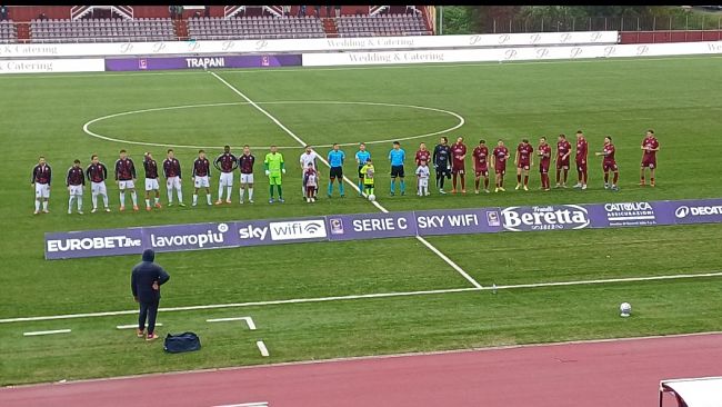 Calcio Serie C: sconfitta con il giallo per il Trapani