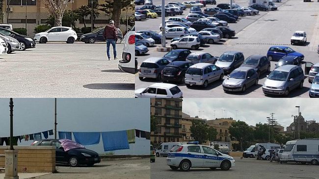 Piazzale G.B. Quinci, “terra di nessuno” e “regno dei posteggiatori abusivi”… Invisibile anche alle telecamere cittadine (esistono?)