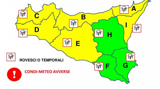 Allerta meteo: forti burrasche e mareggiate a 
