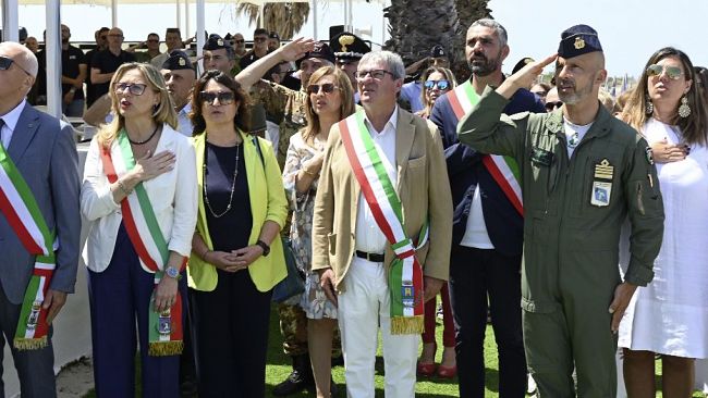 Il 37° Stormo apre la stagione del Lido Azzurro a Birgi nel segno dell'inclusione sociale