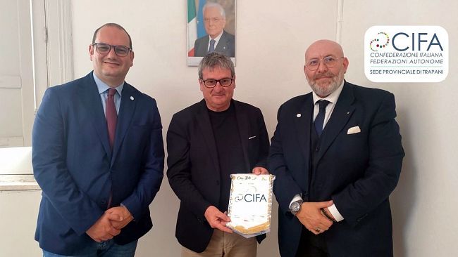 CIFA Trapani, incontro con il Sindaco di Misiliscemi Salvatore Tallarita 